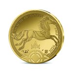 Le Seigneur des Anneaux Monnaie de 250€ Or Le drapeau du Rohan