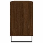 vidaXL Armoire salle de bain chêne marron 80x33x60cm bois d'ingénierie