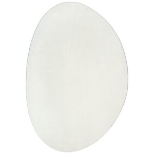 vidaXL Tapis HUARTE Crème 160 x 230 cm Polyester