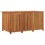 vidaXL Boîte de rangement de jardin 150x80x75 cm bois massif d'acacia