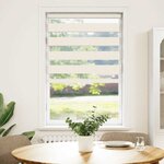 vidaXL Store zèbre beige marbré largeur du tissu 80 9 cm polyester