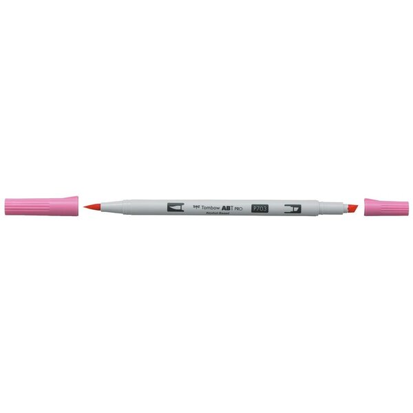 Marqueur Base Alcool Double Pointe ABT PRO 703 rose rose TOMBOW