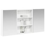 vidaXL Ensemble de Meubles de Salle de Bain 3 Pièces 100 x 10 5 x 50 cm