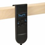 vidaXL Sommier à lattes Marron 80 x 190 cm Bois de hêtre massif