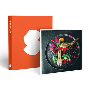 SMARTBOX - Coffret Cadeau Repas gastronomique 4 plats pour 2 personnes au sein d'un établissement réputé en France ou en Europe -  Gastronomie