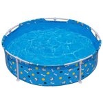 Bestway Piscine de jeu pour animaux de compagnie hors sol Bleu