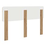 vidaXL Tête de lit Chêne artisanal 160 cm Bois d'ingénierie