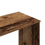 vidaXL Bureau vieux bois 102x76x50 cm bois d'ingénierie