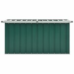 vidaXL Boîte de rangement de jardin Vert 129x67x65 cm