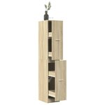 vidaXL Armoire d'apothicaire chêne sonoma bois d'ingénierie