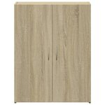 vidaXL Armoire de classement chêne sonoma bois d'ingénierie