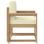 vidaXL 2 Pièce Ensemble de canapés d'extérieur Polyester
