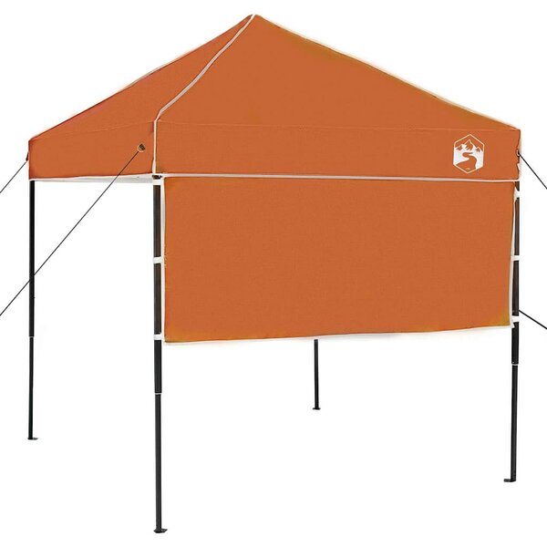 vidaXL Tente à auvent pop-up Orange 200 x 200 cm tissu
