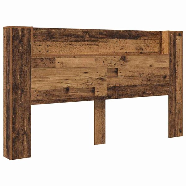 vidaXL Cabinet de Tête de Lit Bois ancien 180 x 17 x 104 5 cm