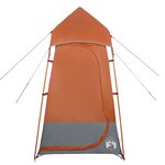vidaXL Tente de toilette orange imperméable