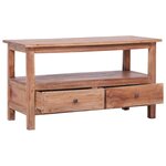 vidaXL Meuble TV 90x40x50 cm Bois de récupération massif