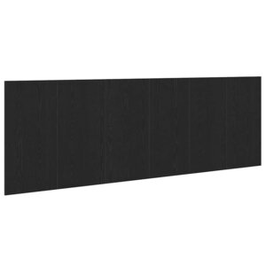 vidaXL Tête de lit Chêne noir 160 x 1 5 x 80 5 cm Bois d'ingénierie