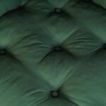 vidaXL Pouf modulaire vert 70x70x54 tissu