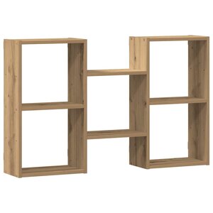 vidaXL Étagère murale chêne artisanal 96x18x60 cm bois d'ingénierie