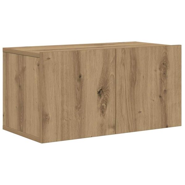 vidaXL Meuble TV Marron 60 x 30 x 30 cm Bois d'ingénierie