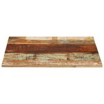 vidaXL Dessus de table rectangulaire 70x80 cm 15-16 mm Bois récupéré