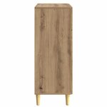 vidaXL Buffet Chêne artisanal 33 x 34 5 x 90 cm Bois d'ingénierie