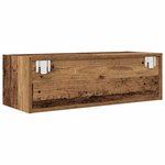 vidaXL Meubles TV 2 Pièces vieux bois 80x31x25 5 cm bois d'ingénierie