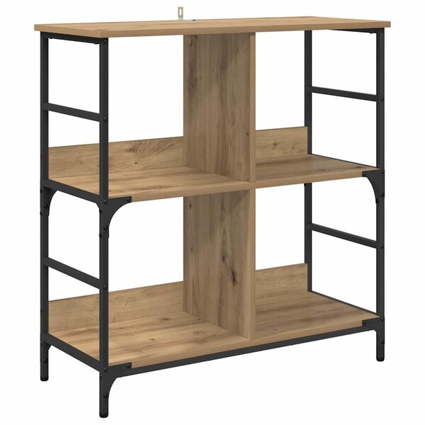 vidaXL Étagère chêne artisanal 78.5 x 33 x 82 cm Bois d'ingénierie