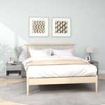 vidaXL Tables de chevet 2 Pièces Sonoma gris Bois d'ingénierie