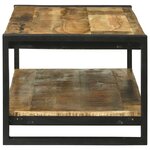 vidaXL Table basse Marron 120 x 50 x 38 cm bois de manguier massif