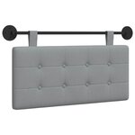 vidaXL Tête de lit suspendue tissu