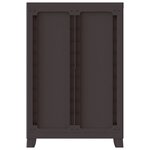 vidaXL Armoire en plastique 65x45x97 cm