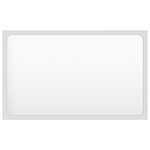 vidaXL Ensemble de meubles de salle de bain blanc bois d'ingénierie