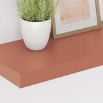 vidaXL Étagère Murale Rouge 50 x 23 x 4 cm Bois d'ingénierie