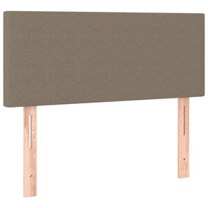 vidaXL Tête de lit Taupe 90x5x78/88 cm Tissu
