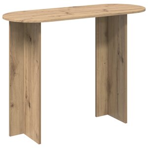 vidaXL Table console Chêne artisanal 100 x 39 5 x 75 cm