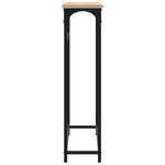 vidaXL Table console Chêne Sonoma 75x19 5x75 cm Bois d'ingénierie