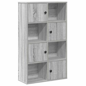 vidaXL Bibliothèque sonoma gris 60x24x101 5 cm bois d'ingénierie