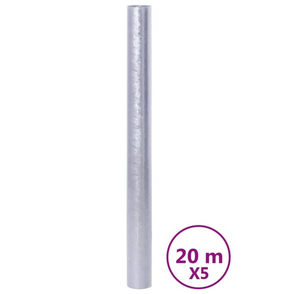 vidaXL Films pour fenêtre 5 Pièces dépoli motif arc-en-ciel 3D PVC