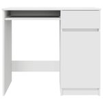 vidaXL Bureau banc 86x49x76 cm bois d'ingénierie