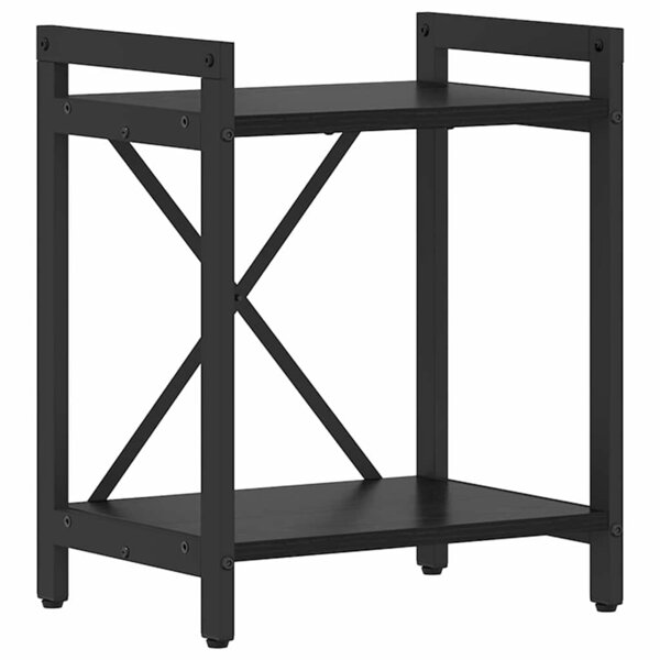 vidaXL Étagère Chêne noir 40 x 30 x 50 cm Bois d'ingénierie