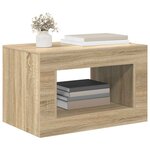 vidaXL Chêne Sonoma