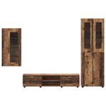 vidaXL Ensemble meuble TV FLORIN Bois ancien Bois d'ingénierie