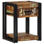 vidaXL Cabinets de chevet 2 Pièces 40x35x50 cm Bois massif récupéré