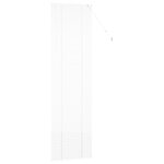 vidaXL Store de Fenêtre avec des rideaux Blanc Aluminium