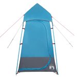vidaXL Tente de toilette bleu imperméable