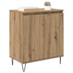 vidaXL Buffet Chêne artisanal 60 x 35 x 70 cm Bois d'ingénierie