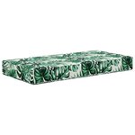 vidaXL Coussin de Siège d'Extérieur Feuilles Tropicales 80 x 40 x 8 cm