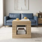 vidaXL Chêne Sonoma