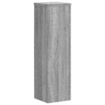 vidaXL Supports pour plantes 2 Pièces sonoma gris bois d'ingénierie